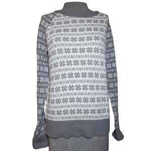 Bass Metallic Knit Cotton Blend Sweater Size Medium